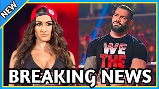 Roman Reigns BREAKS DOWN in Emotional Announcement – Nikki Bella's WWE Destiny HANGS BY A THREAD! 😱💔