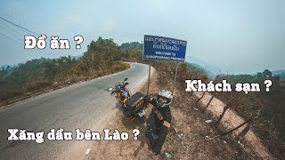 Phượt Lào bằng xe máy | Tết té nước của người Lào | KemKay