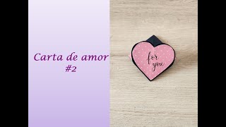 Manualidades de Amor: Carta con ❤️ Corazones para Días Especiales ❤️