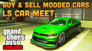 GTA 5 Online Buy & Sell Modded Cars | LS Car Meet Take Over l F1 & Benny Wheels