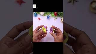 DIY Christmas Ball decoration #art #youtubeshorts #Christmas #decoration