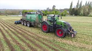 ETA DOLO | Enfouissage de Lisier en STRIP-TILL | Fendt 942