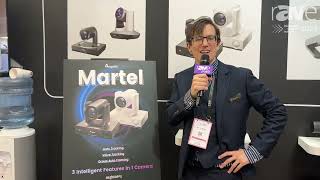 ISE 2023: Angekis Shows Martel Smart 4K@60 Camera with Auto Tracking, Voice Tracking, Group Framing