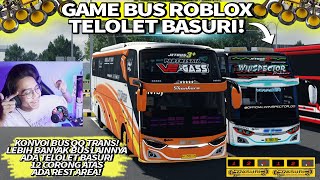 GAME BUS ROBLOX TELOLET BASURI! Konvoi Bus Artis QQ Trans VEGAS & WINDSPECTOR! Roblox Bus Simulator