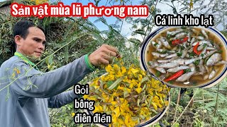 Đặc Sản Mùa Nước Nổi Miền Tây • CÁ LINH KHO LẠT Ăn Kèm GỎI BÔNG ĐIÊN ĐIỂN | Bông Lúa Đồng Tháp