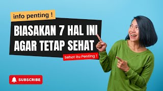 JANGAN MEREMEHKAN KEBIASAAN KECIL INI BROOO - MULAI HIDUP SEHAT DARI SEKARANG