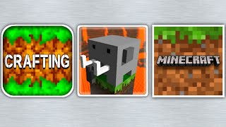 Crafting and Building 1.19 vs Minecraft PE 1.19 vs UPDATED Craftsman building Craft - Comparison