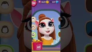 Barbie doll 😍 Makeover My Talking Angela2 #barbie