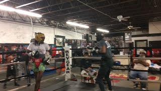 SayVonne Lewis Sparring Session