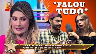 Com mão na tabaca, Lara Silva abaixa a calça  quase mostra o que não devia: “Caiu”