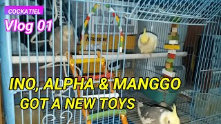 VLOG #01 | INO, ALPHA & MANGGO MENCOBA MAINAN BARU NYA