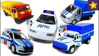 Машинки Технопарк Сборник лучших серий с историями Cars Toys for kids