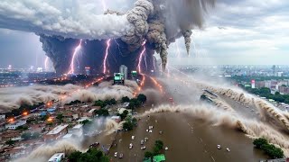 Top 35 minutes of natural disasters caught on camera. Most earthquake in history. Canada