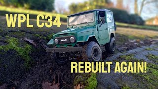 WPL C34 Second REBUILD Trail run