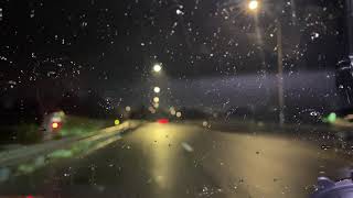 Vlog # 79 .... Early Morning rain n foggy going to work its winter season in NZ