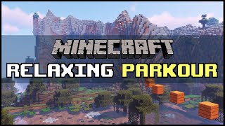 1 hour 20 minutes of relaxing Minecraft Parkour (Nostalgia, Scenery, No Ads)