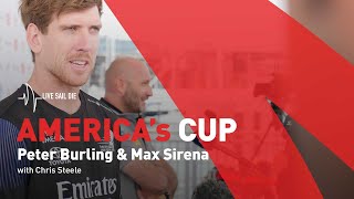 36th America's Cup - Peter Burling & Max Sirena