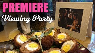 Outlander Season 4 Premiere // Viewing Party Vlog