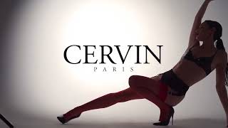 Bas nylon CERVIN : le retour du rouge - Red Nylon Stockings by CERVIN