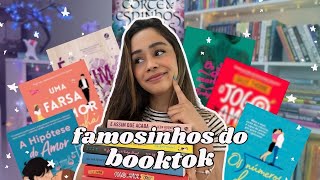 eu li alguns livros famosinhos das bookredes ✨