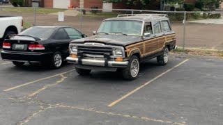 dropping wagoneer at redline restorations in bridgeport