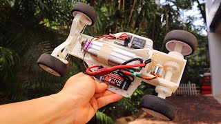 Fully 3D-Printed RC Car (Design + Testing)