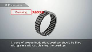 IKO Shell Type Needle Roller Bearings: Mounting Methods