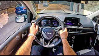 NEW Kia Picanto 2024 [1.2 DPI 84 hp] |0-100| POV Test Drive #2132 Joe Black