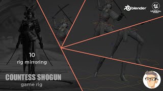 Countess Shogun Rigging - 10 - Rig Mirroring