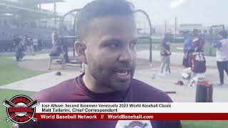 Jose Altuve  Second Basemen Venezuela 2023 World Baseball Classic