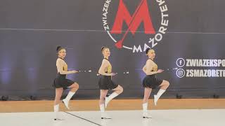 Majorettes 'Finezja'' - Wschowa /  baton duo trio  mazoretki /  Wschowa 2023