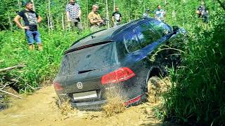 ВОТ ЧТО МОЖЕТ TOUAREG на БЕЗДОРОЖЬЕ! УГНАННЫЕ ТАЧКИ