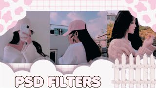 Tutorial filter PSD on Capcut