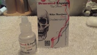 eJuice Review - Crazy Cran-Razz by Demented Liquids