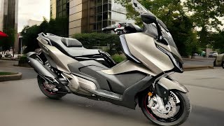 The new 2024 Kymco AK 550 Premium High performance and Technology Walkaround