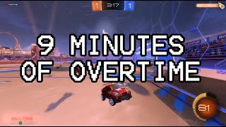 Rocket League - 9 Min OT Win