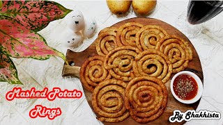 How to Make Mashed Potato Rings | Spicy & Crispy Potato Rings | Best Snack for Evening |Potato Snack