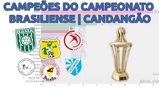 Maiores Campeões do Campeonato Brasiliense | Candangão (1959-2024)