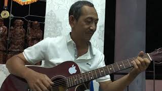 Tôi đưa Em sang Sông guitar solo - Linh Già