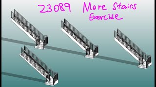 23089 _ More Revit Stairs Exercise