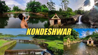 KONDESHWAR WATERFALL & TEMPLE | Weekend Destination Near MUMBAI 🌍