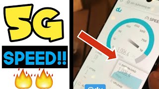 5G Internet Speed Test | 5G VS 4G | This Internet Speed Is MIND BLOWING | 1200 Mbps or 1.2 Gbps