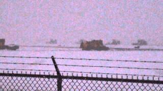 KMSP Airport Runway plow action!