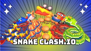 Snake Clash Big Long Snake - All Bosses ( All Serpent) 2