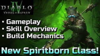 I play-tested the new Spiritborn class at Blizzard HQ! - Diablo 4 Vessel of Hatred Expansion