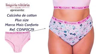 Kit calcinha plus size