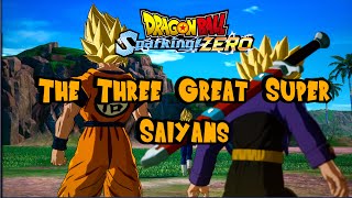 Dragon Ball Sparking Zero Ranked Gameplay | Super Saiyan Trio Dominates Online Matches