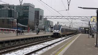 NS SLT 2601 vertrekt in Amsterdam Zuid (4K)