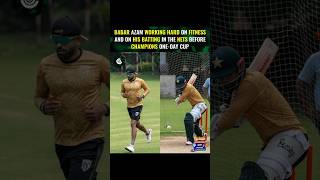 Babar Azam work hard on his fitness & batting techniques #BabarAzam #pakistan #pcb