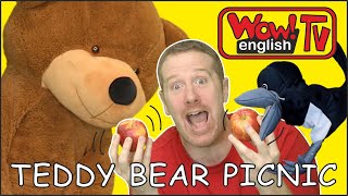 Teddy Bear Picnic for Kids with Steve and Maggie | Learn Speaking Wow English TV